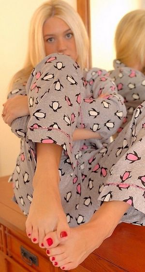 She wants you to suck on her toes