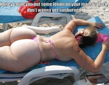 Milf on beach