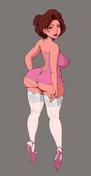 [LM] Annie Hughes Pinup by Exer