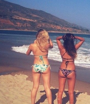 Courtney Miller and Olivia Sui amazing asses