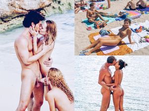 Sexy nudist activity