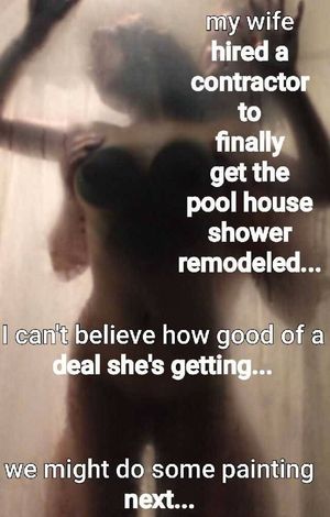 but honey ..he is good at painting me..er too