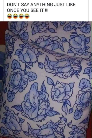 An upholstery pattern to match my lifestyle.