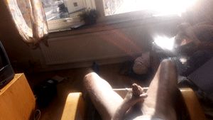 My sunny pastime with a full seated outdoors pub beneath.