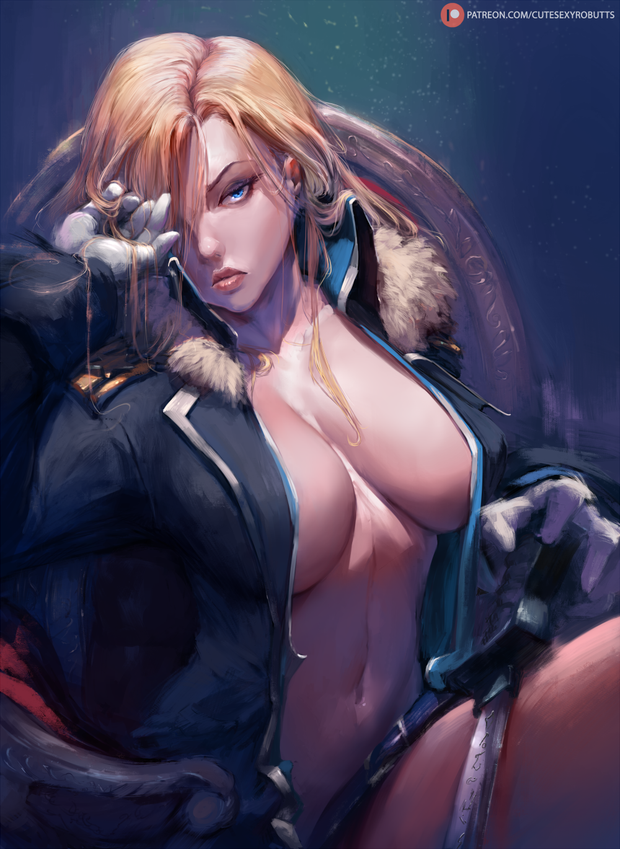 Olivier Mira Armstrong (full metal alchemist) by Cutesexyrobutts