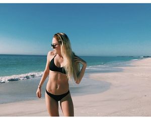 Cheyenne Barnette is looking sexy as hell in black bikini with big boobs