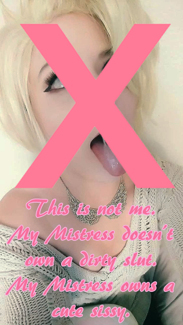 No sluts allowed!