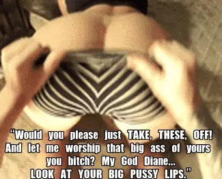 Pulling Her Shorts Down