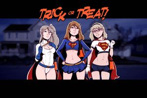 Covered up cute hentai.