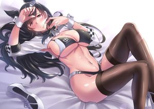 azur lane atago (azur lane) a-na white background