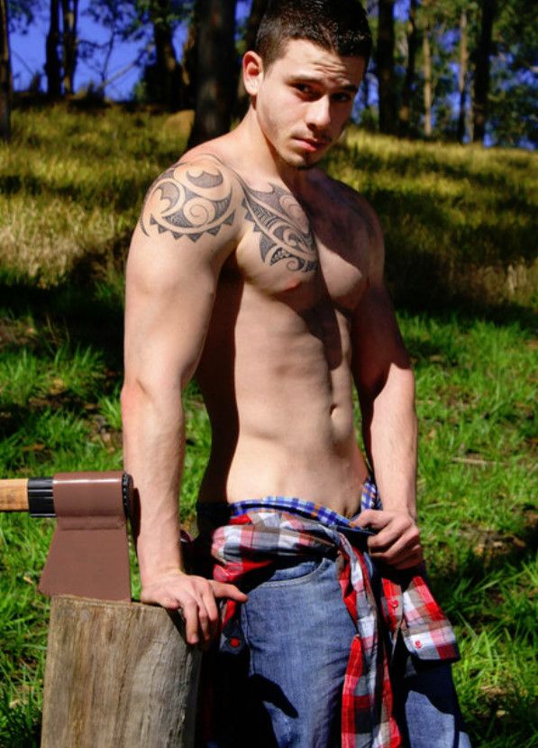 cute gay lumberjack in the forest. 21 years old looking for a guy for sex and meet in the forest :)