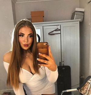 Teen with massive tits