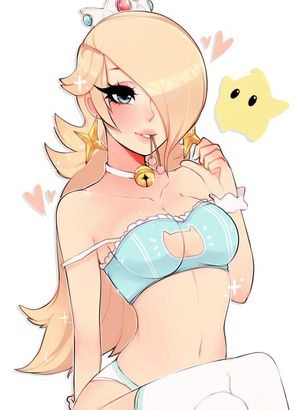 Rosalina sexy pinup hentai non-nude
