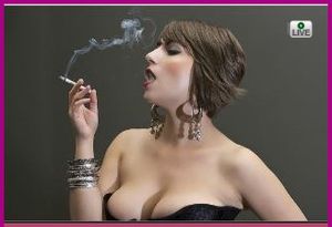 Watch mistress smoke for you