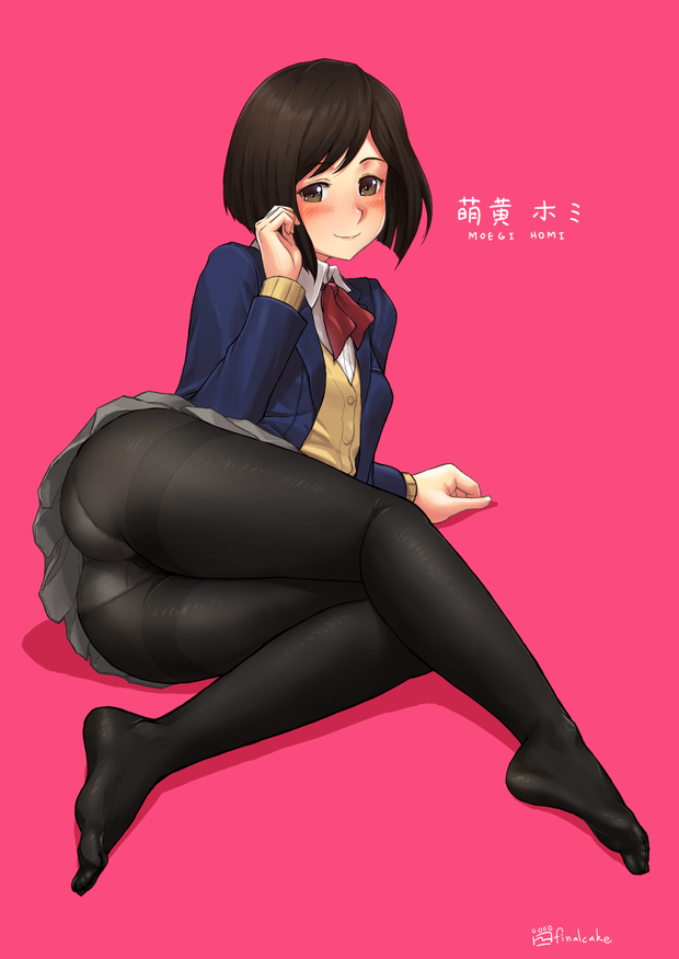 Homi Moegi From anime "Miru Tights" It's literally an anime show about nothing but ladies wearing tights.