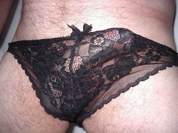 Hot cock in some panties
