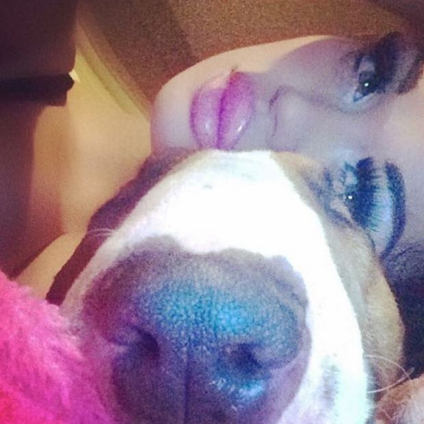 Cute face + cute dog