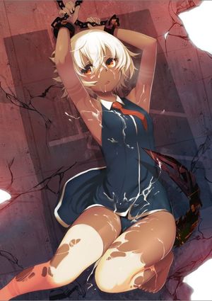 black rock shooter strength (black rock shooter) m-da s-tarou