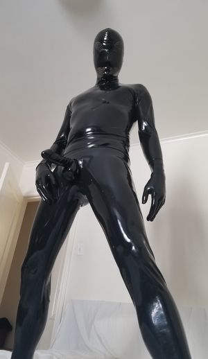 suck my rubber cock