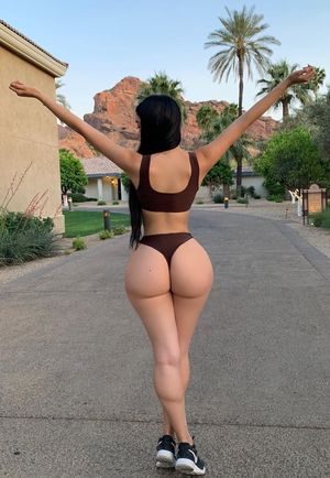 Warming up for Her Early Morning Jog....