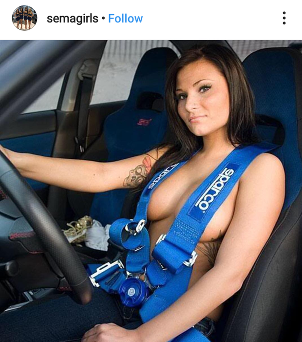 Seatbelt bra