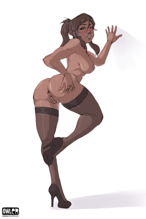 Korra Sketch by Owler