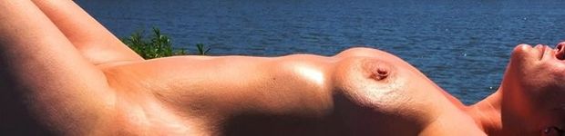 mom naked sunbathing