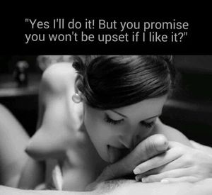 Caption about sharing wife with another man