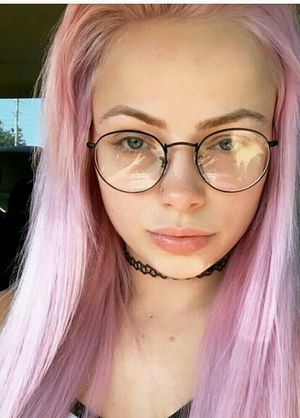 Cute babe Cute with glasses