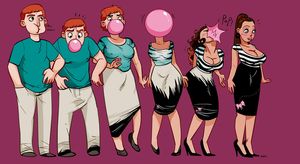 bubble gum transform