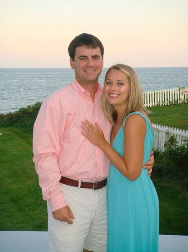 This guy is such a sap...she probably has dog cum running down her leg in this pic