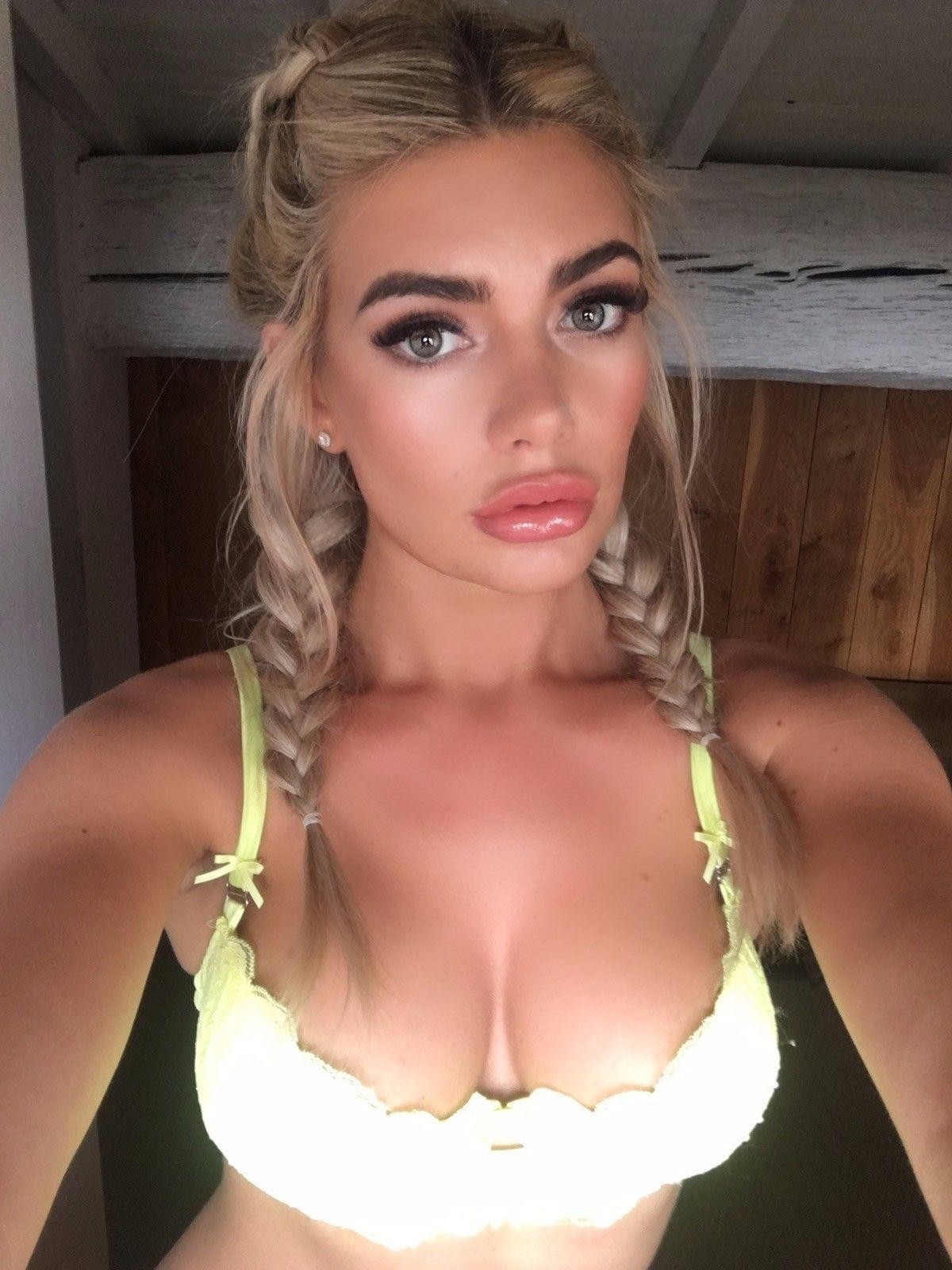 Big lips, empty head, made for sucking.