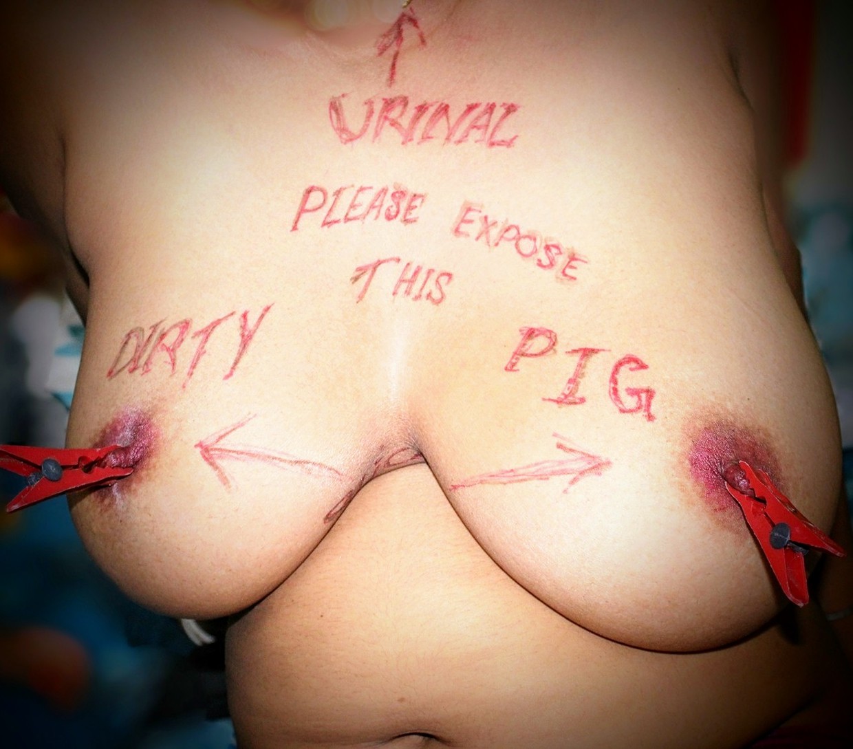 Piggy boobs
