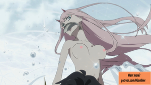 Zero Two from darling in the franxx