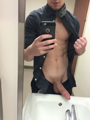 Cute Man With A Very Big Hard Dick