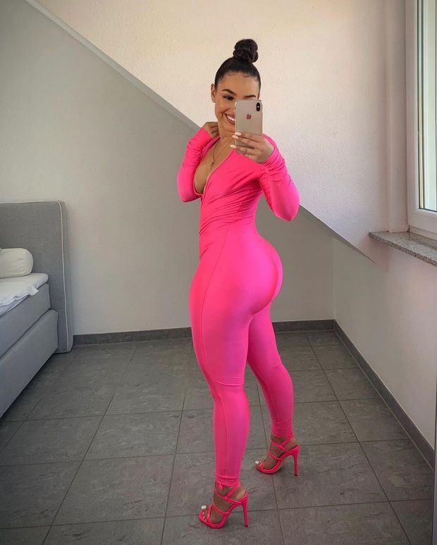 Pink Cat suit thickness