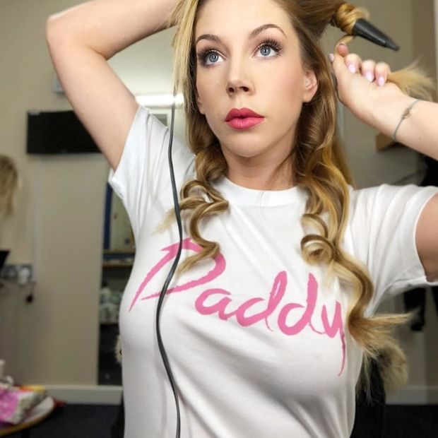 Katherine Ryan getting ready for Daddy