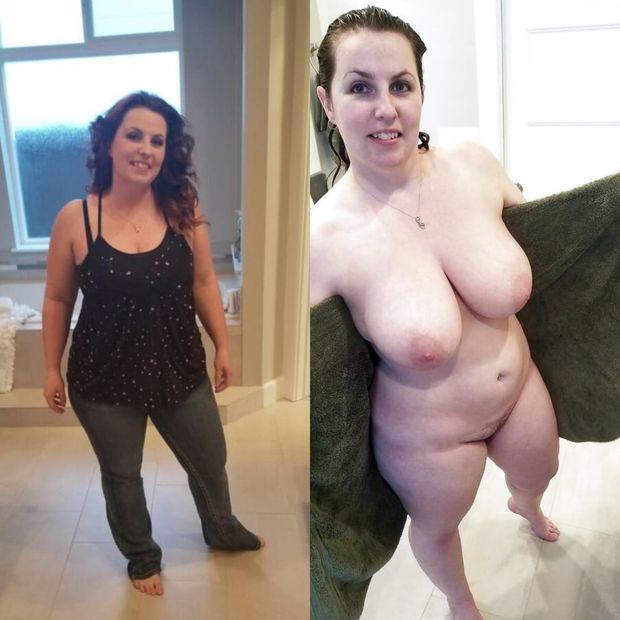Clothed/Unclothed Milf