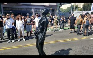 I couldn't stop myself from cumming in front of all these people