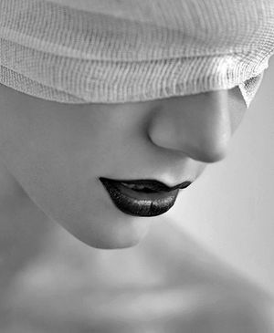 Blindfolded beauty