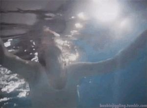 BoobieJiggling: Swim Bounce