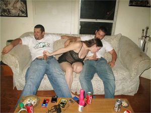 Wifey playing with friends