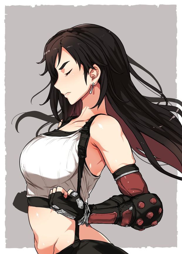 final fantasy final fantasy vii final fantasy vii remake tifa lockhart denkishowgun