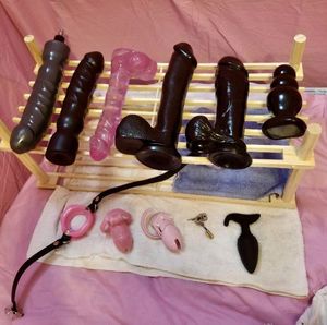 a typical white boi's toybox