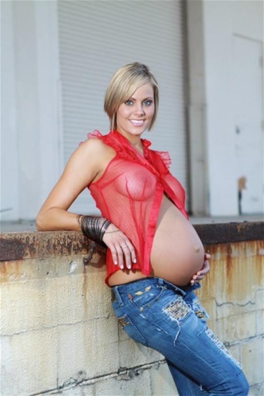 Pregnant In Denim