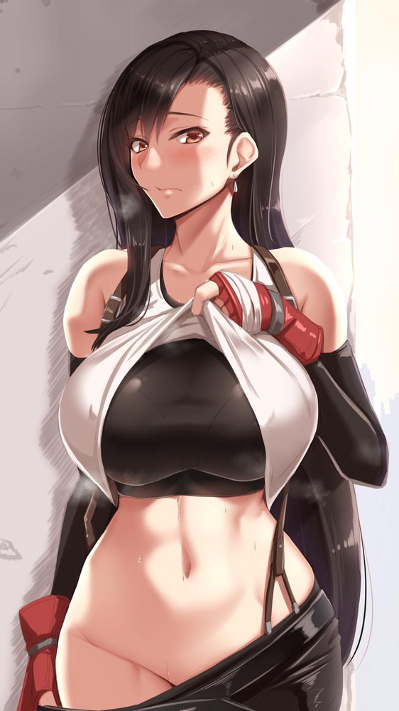 final fantasy final fantasy vii final fantasy vii remake tifa lockhart shuugetsu karasu