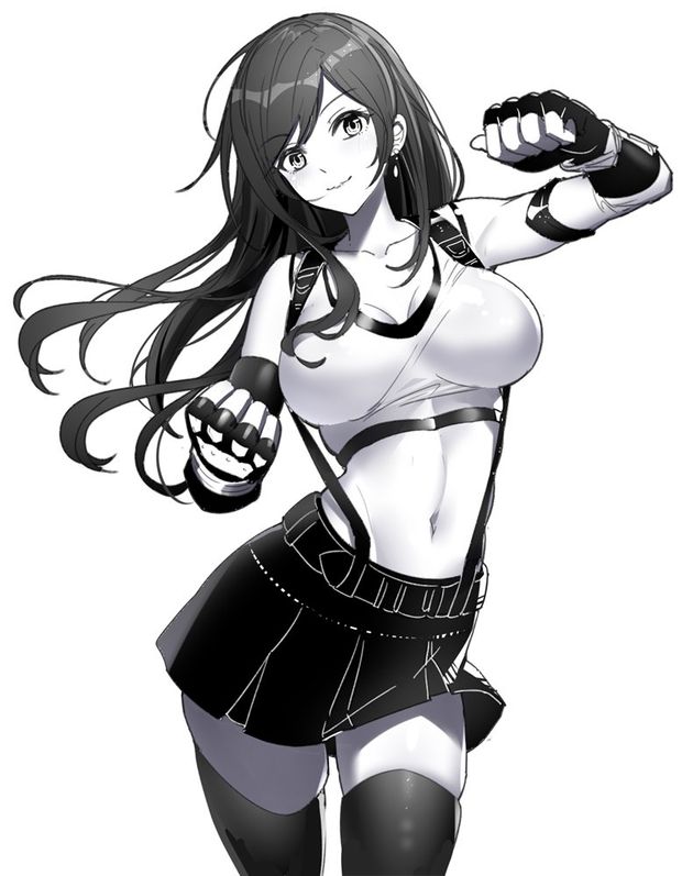 final fantasy final fantasy vii final fantasy vii remake tifa lockhart ririko (zhuoyandesailaer)