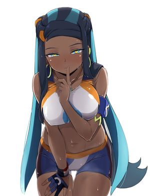 pokemon nessa (pokemon) rurina (pokemon) bakutendou