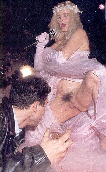 Cicciolina in nude stage show