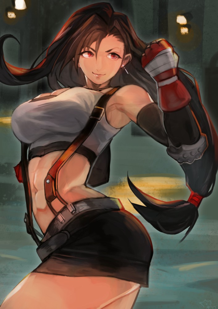 final fantasy final fantasy vii final fantasy vii remake tifa lockhart uedrk yamato